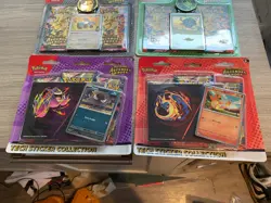 Pokemon TCG Ascended Heroes Double Blister Pack x 4 & 2 x Tech Stickers Bundle - Image 4