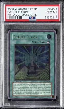 2006 YU-GI-OH! POTD-POWER OF THE DUELIST #EN044 FUTURE FUSION PSA 10 - Image 1
