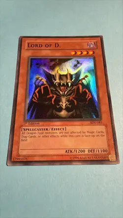 Lord of D. - SDK-041 - LP/NM - 1st Edition - YuGiOh - Image 1