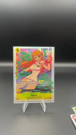 Nami Super Rare Two Legends OP08-106 Near Mint One Piece - Image 1