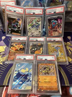 Pokemon PSA 9 Card Lot - Image 1