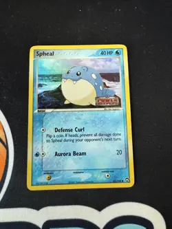 Pokemon Card Spheal 65/108 EX Power Keepers Reverse Holo STAMPED - Image 1
