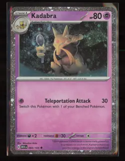 Kadabra - (Cosmos Holo) Promo Miscellaneous Cards & Products 064/165 NM - Image 1