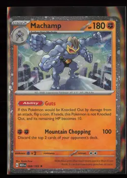 Machamp (Cosmos Holo) Rare Miscellaneous Cards & Products 068/165 NM - Image 1