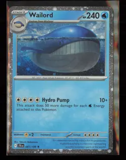 Wailord - (Cosmos Foil) Promo Miscellaneous Cards & Products 041/159 NM - Image 1