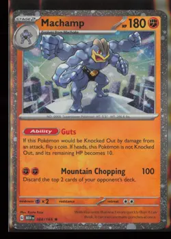 Machamp (Cosmos Holo) Rare Miscellaneous Cards & Products 068/165 LP - Image 1