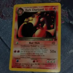 Dark Charizard Team Rocket Holo Rare 4/82 Pokemon TCG 80 HP Card - Image 1