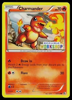Pokemon Card Legendary Treasures Charmander 17/113 Build-A-Bear Promo Stamped - Image 1