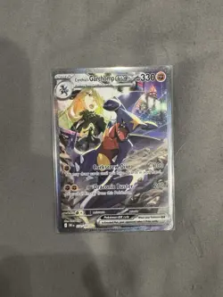 Pokemon TCG Destined Rivals Cynthia's Garchomp EX Card #232/182 - Image 1