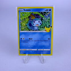 2021 Pokemon 25th Anniversary Promos - Sobble McDonald's Holo Stamped 24/25 NM - Image 1