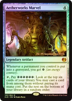 MTG Aetherworks Marvel - Foil - Prerelease Promo, Light Play, English Promo: Pre - Image 1
