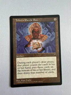 Teferi's Puzzle Box 1997 Visions MTG - Image 1