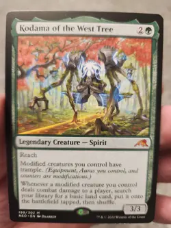 MTG Kodama of the West Tree (199/606) Kamigawa Neon Dynasty nm pack fresh - Image 1