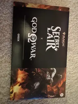 MTG Secret Lair x God of War: Greek Nonfoil PlayStation NEW SEALED - Image 2