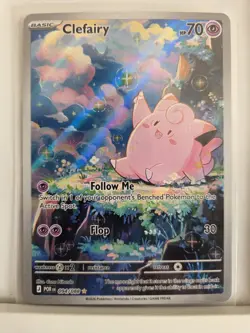 Pokemon TCG - Perfect Order - Clefairy Illustration Rare 094/088 - Near Mint #2 - Image 1