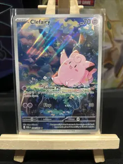 Pokemon TCG Clefairy 094/088 IR Perfect Order Illustration Rare English - Image 1