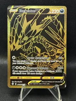 Eternatus V Sv121/122 Full Art Secret Rare Shining Fates - Pokemon Near Mint - Image 1