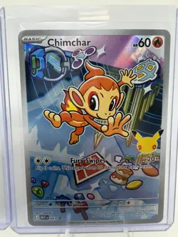 Pokemon TCG 30th First Partners Turtwig Chimchar Piplup Illustrator 3Pcs Set - Image 4