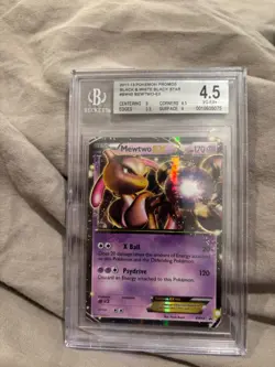 Becket 4.5 Pokemon Black and White Promos Mewtwo EX #BW45 - Image 1