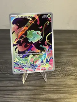 Pokemon TCG Bulbasaur 133/132 Secret Rare Mega Evolution Set - Image 1