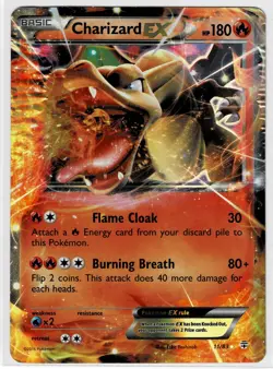 Charizard EX 11/83 Pokemon XY Generations Ultra Rare HP (DMG) - Image 1