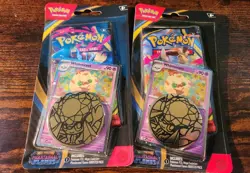 Pokemon TCG: Mega Evolution Phantasmal Flames Blister Set- Whimsicott Lot of 2 - Image 1