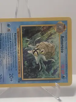 Amoroso (Omastar) Pokemon German Uncommon Water LP Used See Pictures - Image 5