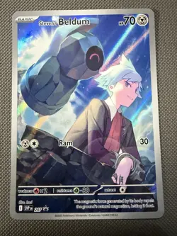 Steven's Beldum 207 Holo Scarlet & Violet Promo Pokemon TCG NM - Image 1
