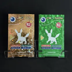 Umbreon (197) 2024 Pokemon Pokedex Black Gold Heart Holo and Green Cracked Ice - Image 2