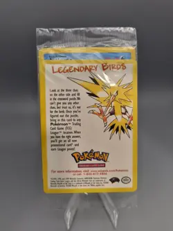 Articuno (22) - WoTC Legendary Birds Sealed Promo Pokemon TCG - Image 1