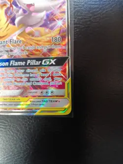 Pokemon TCG Charizard & Braixen GX TAG TEAM Black Star Promo SM230 Holo 💎💎💎 - Image 4