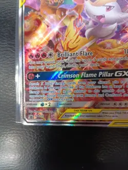Pokemon TCG Charizard & Braixen GX TAG TEAM Black Star Promo SM230 Holo 💎💎💎 - Image 5