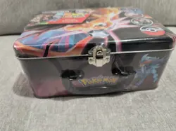 2023 Pokemon Scarlet & Violet Charizard Lunch Box Tin New Factory Sealed - Image 3