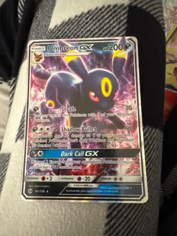 Umbreon GX 80/149 Pokemon TCG Sun & Moon Base Set Ultra Rare - Image 1