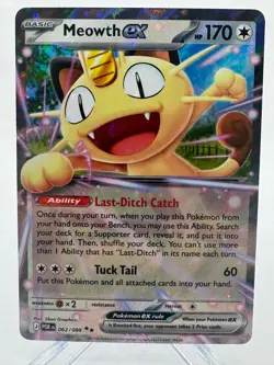 Pokemon TCG Meowth EX Perfect Order 62/88 C - Image 1