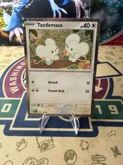 Pokemon Paldea Adventure Chest Promo: Tandemaus 167/193 - Image 1
