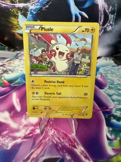 Plusle 31/111 XY-Furious Fists Regular Pokemon TCG - Image 1