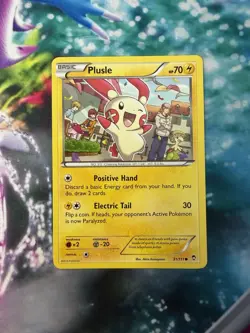 Plusle 31/111 XY-Furious Fists Regular Pokemon TCG - Image 3
