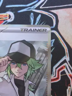 Pokemon TCG N's Plan 163/086 Full Art Trainer SV: Black Bolt NM/M - Image 4