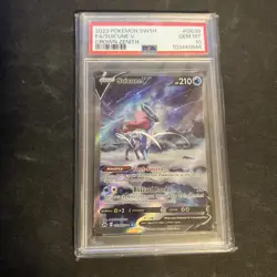 2023 POKEMON SWORD & SHIELD CROWN ZENITH #GG38 FULL ART/SUICUNE V PSA 10 - Image 1