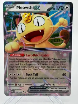 Pokemon TCG Meowth EX Perfect Order 62/88 B - Image 1