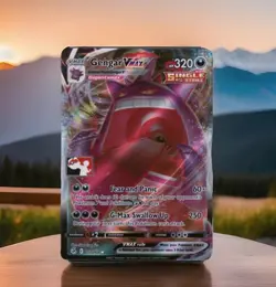NEW Pokemon Gengar VMAX Ultra Rare Holo Single Strike Full Art 157/264 - Image 1