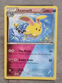 Azumarill - 77/114 - Uncommon Regular - Pokemon Steam Siege - LP - Image 1