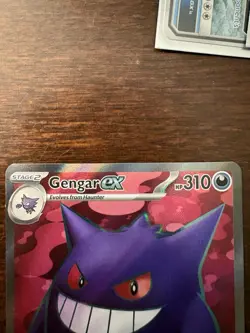 Pokemon Gengar ex 193/162 SV05 Temporal Forces Ultra Rare Full Art Holo 310 HP - Image 2