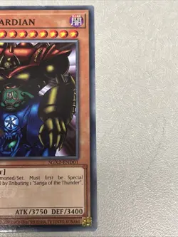 Gate Guardian Secret Rare 1st Edition #SGX2-END01 Yu-Gi-Oh TCG - Image 2