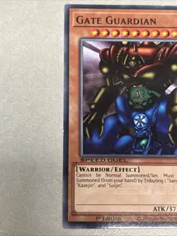 Gate Guardian Secret Rare 1st Edition #SGX2-END01 Yu-Gi-Oh TCG - Image 3