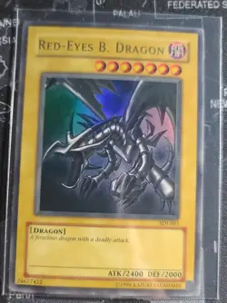 Vintage Yu-Gi-Oh! Holo Lot - Red-Eyes SDJ, Buster Blader PSV, Blade Knight NM! - Image 2