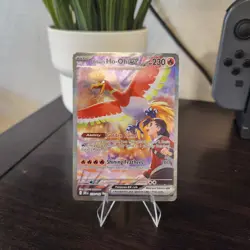 Pokemon TCG: Ethan's Ho-Oh EX SIR, #230/182 Destined Rivals, NM *package fresh* - Image 1