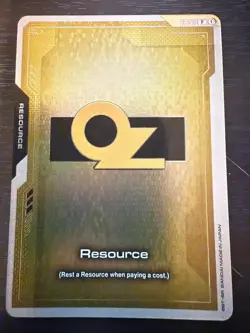 Resource OZ Promo Foil - RP-016 NM - Gundam TCG Card Game - Image 1