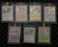 Pokemon TCG Amazing Rare Mixed Card Lot x7 Cards Total - NM/M Ready For Grading - Image 1